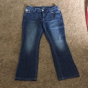 Women’s Bootcut Maurices Blue Jeans 14W